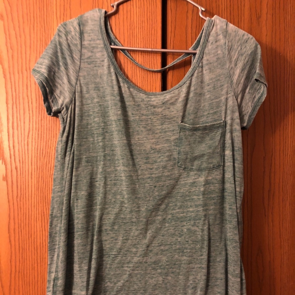 Green American Eagle Shirt - small